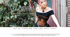 Desktop Screenshot of lacarmina.com